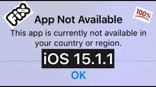 iOS 15 Download Apps Not Available In Your Country On iPhone or iPad NO VPN OR PC NEEDED