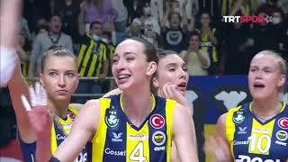 Fenerbahçe Opet vs Galatasaray HDI Sigorta Çekişmeli son set