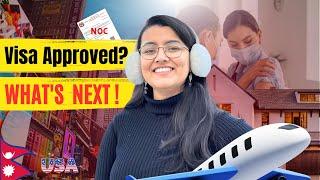 What after your USA Study Visa is Accepted? | Post Visa steps | Cheap Flights, NOC, Housing and more
