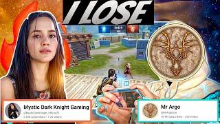 WHY I LOSE ? || I LOSE 1v2 FIGHT AGAINST @MysticDarknight_official23