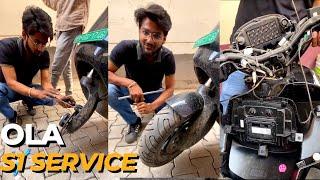 Ola home service review | ola mechanic | Ola s1 service