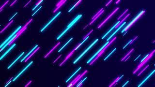 Animated Neon Lines 4K