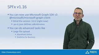 Episode #232 - SharePoint Framework 1.16 and Microsoft Graph SDK v3