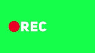 REC - Recording Camera - Green Screen | Free Download