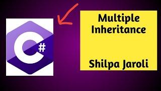 Multiple Inheritance Program in C# using interface