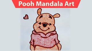 Mandala Art With Winnie The Pooh | LeArn By Eshiksa