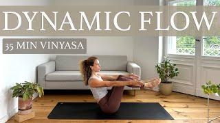 Dynamic Yoga Flow for Strength and Vital Energy | 35 Min Vinyasa Flow