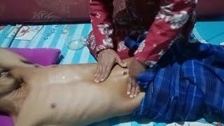 ASMR MASSAGE. PIJAT URut perut pria #indonesianmassage