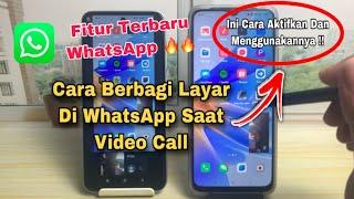 Cara Berbagi Layar Saat Video Call Whatsapp