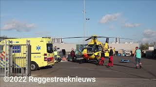 Ernstig Gewonde Traumahelikopter Nijverdal.