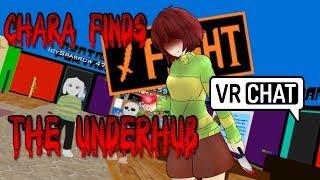 Undertale Chara Terrorizes the UnderHub! | Vrchat!