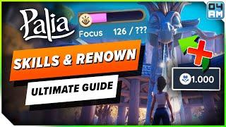 Palia ULTIMATE Renown & Skill Leveling Guide - Best Food, Focus Upgrades & More!