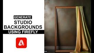 How to Create any backdrop you want using Adobe firefly easily