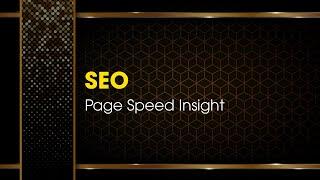 SEO   Page Speed Insight