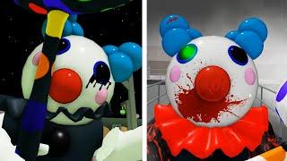 ROBLOX PIGGY 2 LAURA CLOWNY VS EVIL CLOWN JUMPSCARE - Roblox Piggy Book 2 rp