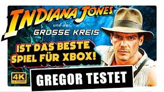 Gregor testet INDIANA JONES UND DER GROSSE KREIS  Das wohl BESTE XBOX-Spiel im 4K-Review! (Test)