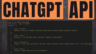 ChatGPT API