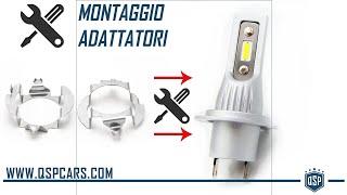 Come Posizionare Adattatori H7 su Kit Led QSPCARS | Tutorial Montaggio Portalampade QualitySpCars