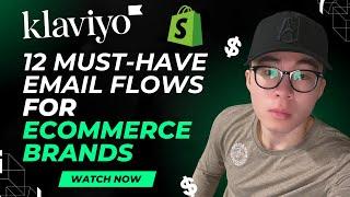 12 Klaviyo eCommerce Email Flows That'll Make Millions in 2024