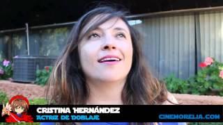 Cristina Hernandez, actriz de doblaje