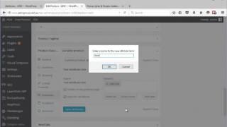 Woocommerce Add Attributes And Variations