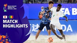 Japan v Senegal | FIFA Beach Soccer World Cup 2021 | Match Highlights