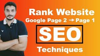 Rank website from page #2 to page #1 of Google  – Easy SEO Methods