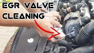 How To Clean  EGR Valve Without Removing.