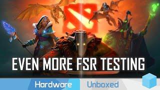 FSR Tested on APUs, iGPUs and Older GeForce and Radeon GPUs feat. Dota 2