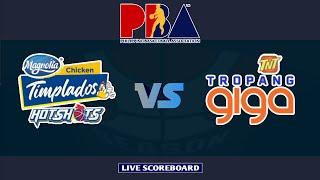 TNT Tropang Giga vs Magnolia Hotshots | PBA Live Scoreboard