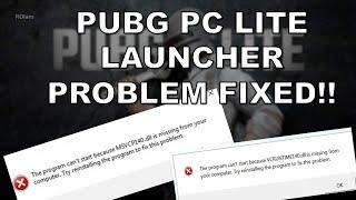 MSVCP140.dll Missing | VCRUNTIME140.dll Missing | PUBG PC Lite Launcher Problem Solved | RDIAm