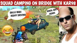 SQUAD CAMP BRIDGE-TROLLING TEAMMATE Comedy|pubg lite video online gameplay MOMENTS BY CARTOON FREAK