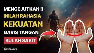 MENGEJUTKAN ! Inilah 7 Rahasia Keistimewaan Garis Tangan Bulan Sabit