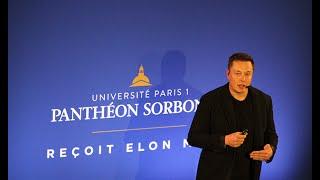 Conversation avec Elon Musk à Paris 1 Panthéon-Sorbonne