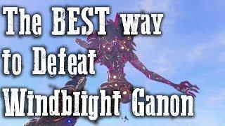 The BEST way to defeat Windblight Ganon - Vah Medoh