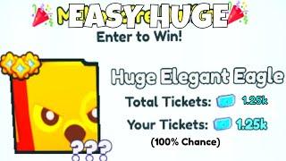 Do This Right Now For a free huge elegant eagle (Pet Simulator 99)