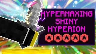 HYPERMAXING the NEW RAREST Weapon in the Game (Hypixel Skyblock)