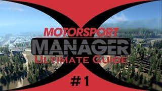 Creating a Team & Basics - Ultimate Guide to Motorsport Manager Part 1