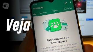 Como criar comunidade no WhatsApp e colocar grupos nela