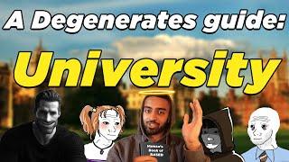 How to Make Friends and Get Girls in University (Degenerate UK University Guide)