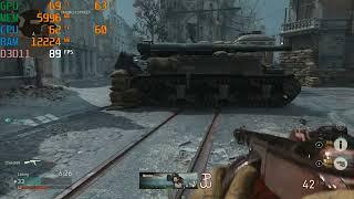 Call of Duty WWII i7 4790K Gtx 980 Ti 1080p High Settings