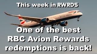 The much awaited RBC to British Airways transfer bonus is back!