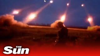 Ukraine fires MLRS artillery at Russian positions near Bakhmut