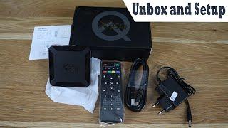 Unboxing X96Q Android TV Box | Install and Setup