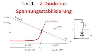 Z-diode, its characteristic and voltage stabilisation / Electronics / Zener diode