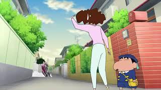 Crayon shin chan and his mom funny