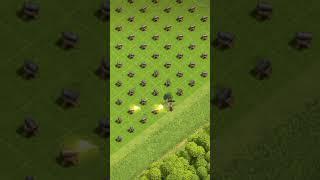 Level 1 cannon vs 1 baraberian #clashofclans #cocclangames #coc #cocgamers #shorts