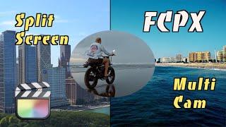 2 Ways to do Split-Screen/Multicam in FCPX | Final Cut Pro X Tutorial