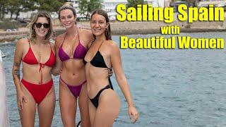 Sailing with Beautiful Women in Spain