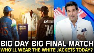 ICC #ChampionsTrophy 2025 Final | Who'll Be Wearing White Jackets Today? | #INDvNZ | ZA1F